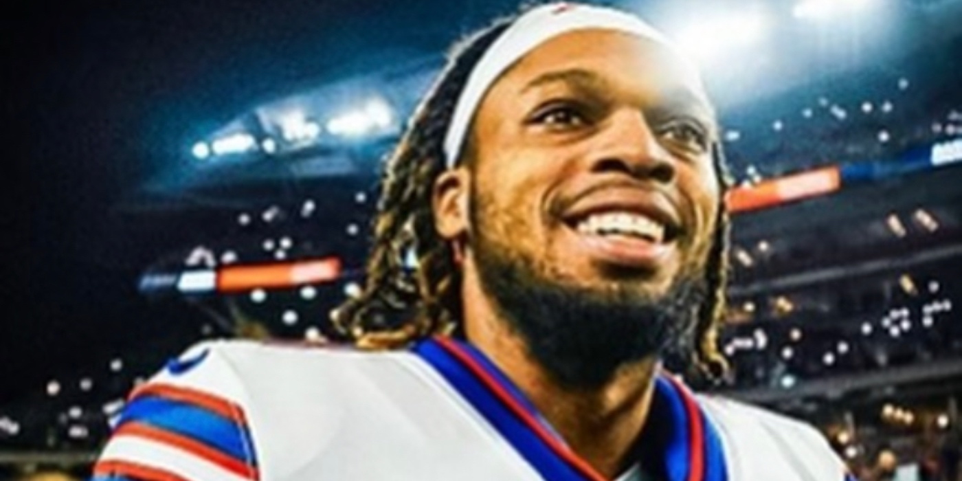 Damar Hamlin suffered from a cardiac arrest while playing a game on the field